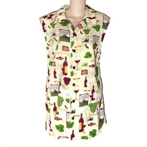 Disney California Food and Wine Festival Blouse L
